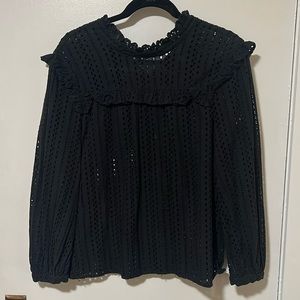 Madewell fun sheer cotton top